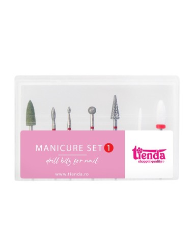 SET DRY MANICURE 1 RED