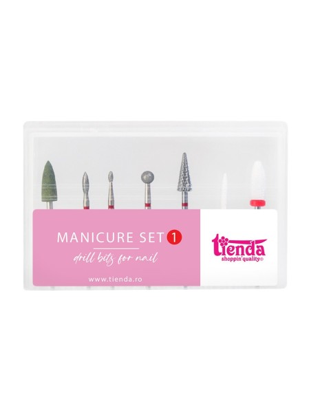 SET DRY MANICURE 1 RED