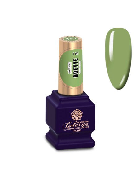 Oja Semipermanenta Gel Polish Verde Gelaxyo Odette 151 - 7 ml