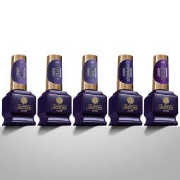 PACHET CAROLINE COLLECTION GEL POLISH GELAXYO 5 X 7ml