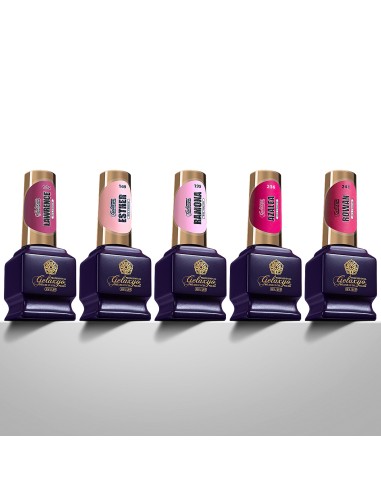 PACHET RUBY COLLECTION GEL POLISH GELAXYO 5 X 7ml