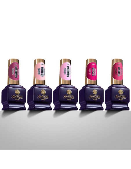 PACHET RUBY COLLECTION GEL POLISH GELAXYO 5 X 7ml