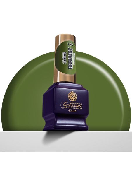 Oja Semipermanenta Gel Polish Verde Gelaxyo Greenery 150 - 7 ml