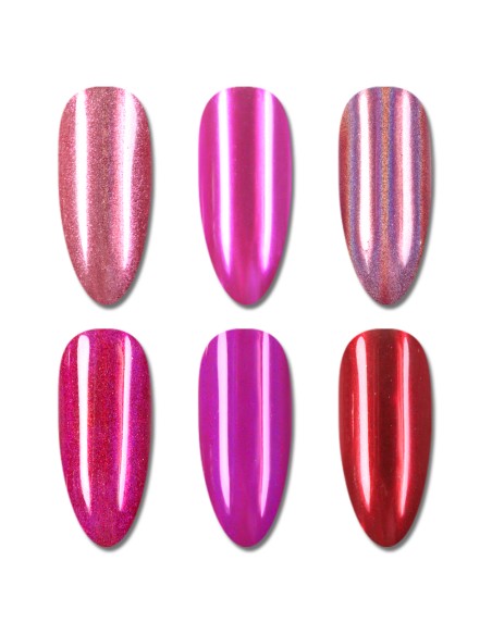 Pigment solid Mirror Set 6 culori PSM6-8