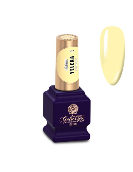 Oja Semipermanenta Gel Polish Galbena Gelaxyo Yelena 177 - 7 ml