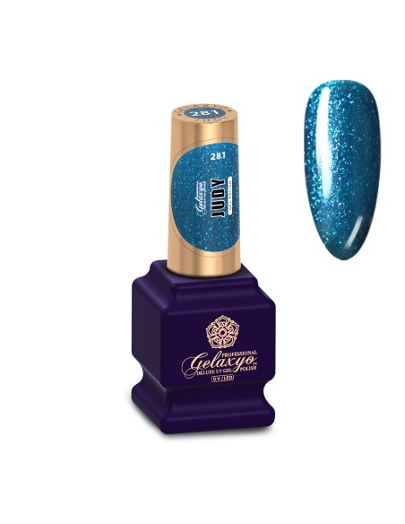 Oja Semipermanenta Gel Polish Albastra Gelaxyo Judy 281 - 7 ml