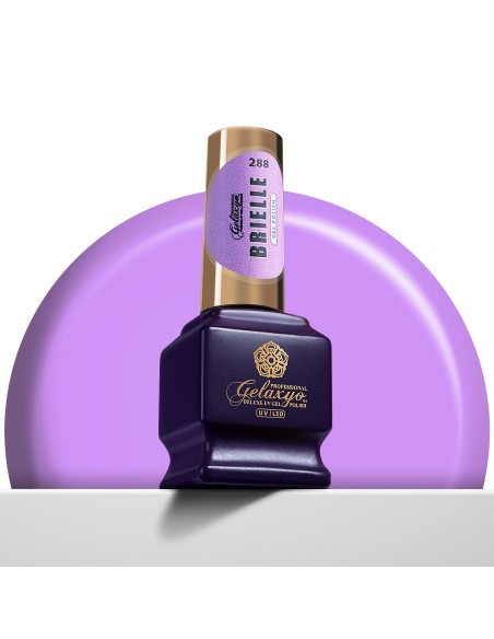 Oja Semipermanenta Gel Polish Violet Gelaxyo Brielle 288 - 7 ml