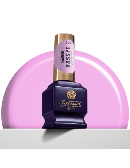 Oja Semipermanenta Gel Polish Roz Gelaxyo Cassye 290 - 7 ml