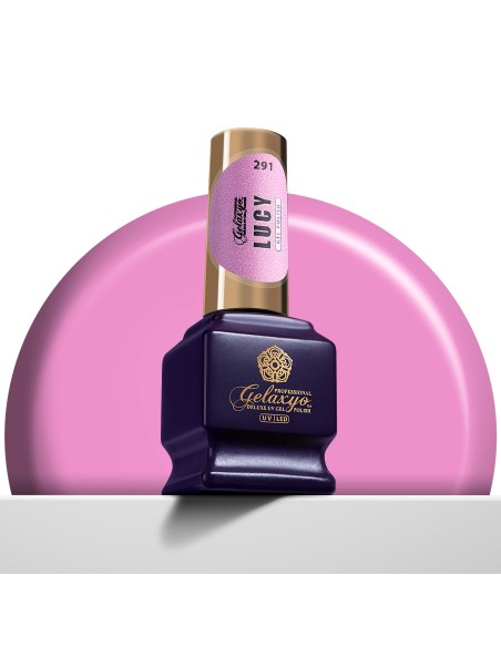 Oja Semipermanenta Gel Polish Roz Gelaxyo Lucy 291 - 7 ml