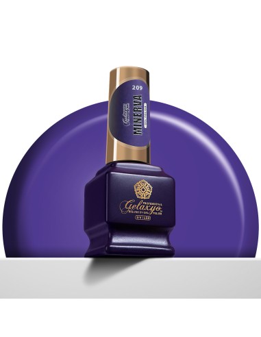Oja Semipermanenta Gel Polish Violet Gelaxyo Minerva 209 - 7 ml