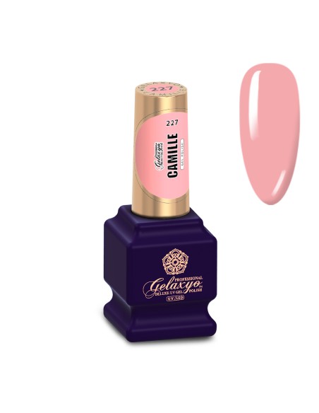 Oja Semipermanenta Gel Polish Roz Gelaxyo Camille 227 - 7 ml