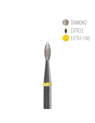 BIT DIAMANTAT - PICĂTURĂ GALBEN 1.6x4mm