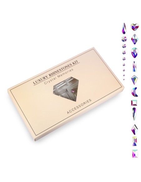 CASETĂ CRISTALE FAȚETATE CU REFLEXII MULTICOLORE