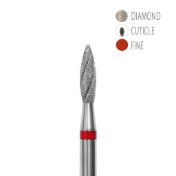 BIT DIAMANTAT CU CANALE DE RĂCIRE- FLACARĂ ROȘU 2,1x8mm