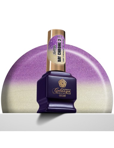 Oja Semipermanenta Gel Polish Alba/Violet Gelaxyo Day Chrome 02-7 ml