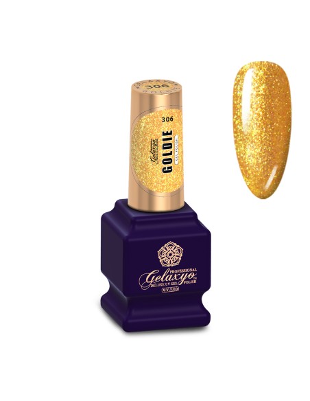 Oja Semipermanenta Gel Polish Aurie Gelaxyo Goldie 306 - 7 ml