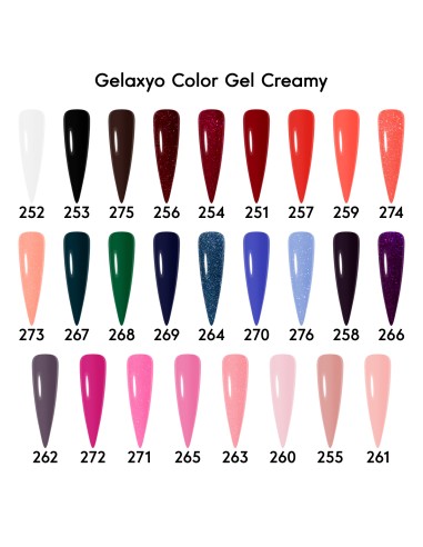Gel Color Gelaxyo Creamy 262