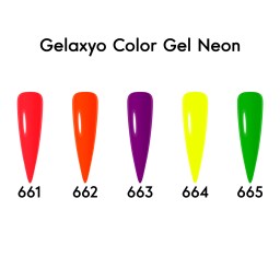 Gel Color Gelaxyo Neon 665 2