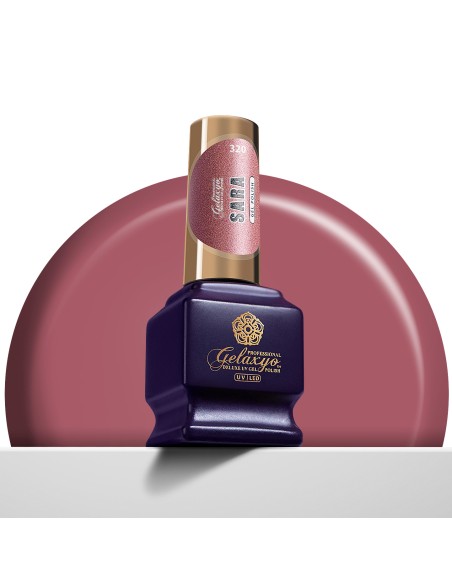 Oja Semipermanenta Gel Polish Roz Gelaxyo Sara 320 - 7 ml