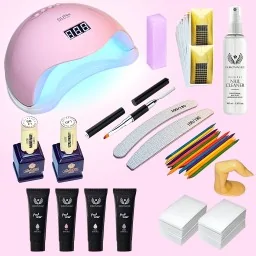 KIT TIENDA POLYSTART CU LAMPĂ SUN5 PINK