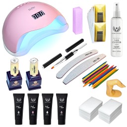 KIT POLYSTART1 CU LAMPĂ SUN5 PINK