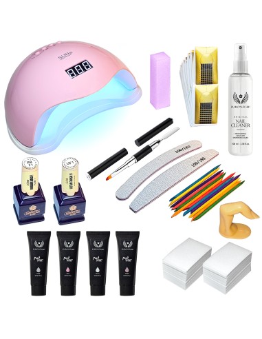 KIT POLYSTART1 CU LAMPĂ SUN5 PINK