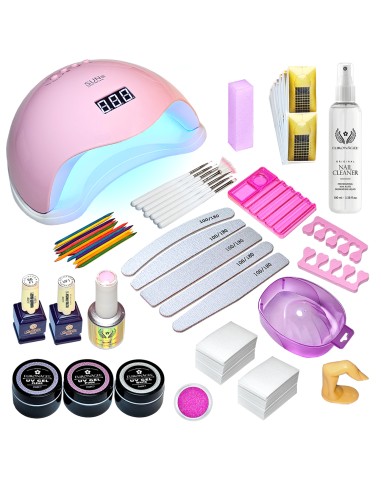 KIT STARTER2 PLUS - CU LAMPĂ SUN5 PINK