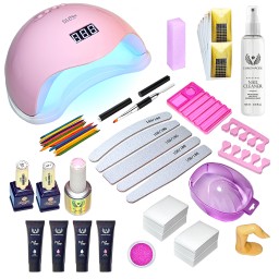 KIT TIENDA POLYSTART PLUS - CU LAMPĂ SUN5 PINK