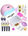 KIT TIENDA POLYSTART MAXI - CU LAMPĂ SUN5 PINK