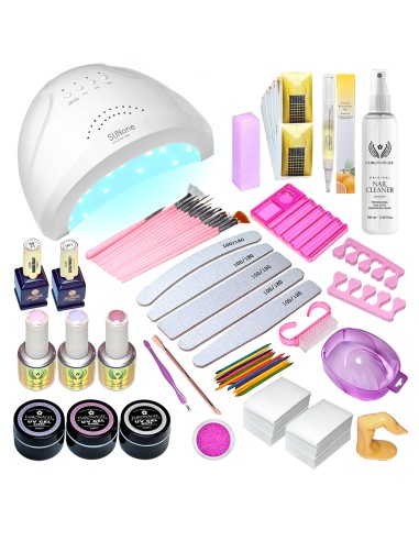 KIT TIENDA STARTER GEL MAXI - CU LAMPĂ SUNONE