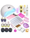 KIT TIENDA STARTER GEL MAXI - CU LAMPĂ SUN5 WHITE
