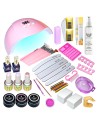 KIT TIENDA STARTER GEL MAXI - CU LAMPĂ SUN X3