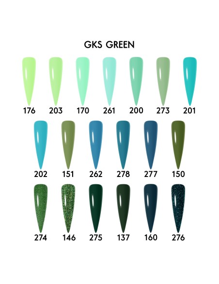 Oja Semipermanenta Gel Polish Verde Gelaxyo Palmer 274 - 7 ml
