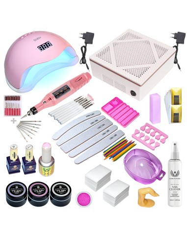 KIT STARTER2 ELECTRO - CU LAMPĂ SUN5 PINK