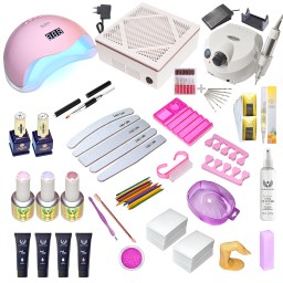 KIT POLYSTART3 ELECTRO - CU LAMPĂ SUN5 PINK