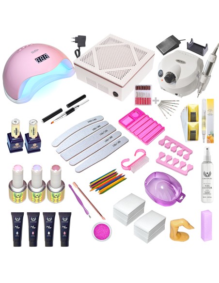 KIT POLYSTART3 ELECTRO - CU LAMPĂ SUN5 PINK