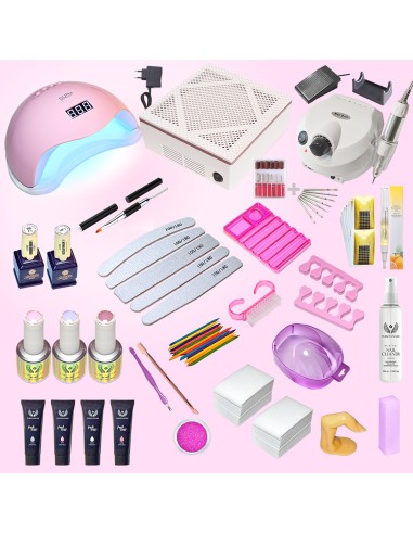 KIT POLYSTART3 ELECTRO - CU LAMPĂ SUN5 PINK