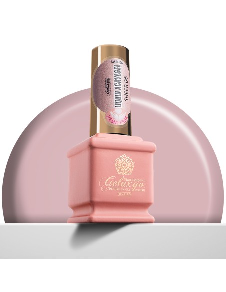 Gelaxyo Liquid Acrylgel Hema Free SHEER06 15ml