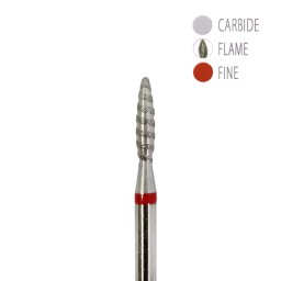 BIT DIAMANTAT - TORNADO - FLACARĂ ROȘU 2.1x8mm