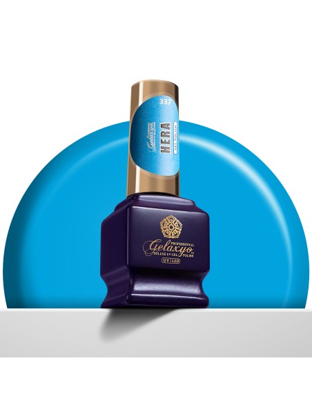 Oja Semipermanenta Gel Polish Albastra Gelaxyo Hera 337 - 7 ml