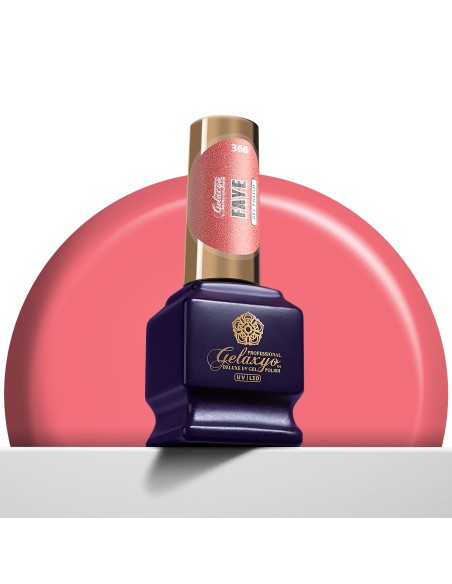 Oja Semipermanenta Gel Polish Roz Gelaxyo Faye 366 - 7 ml