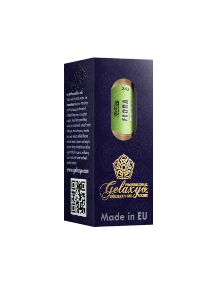 Oja Semipermanenta Gel Polish Verde Gelaxyo Flora 362 - 7 ml