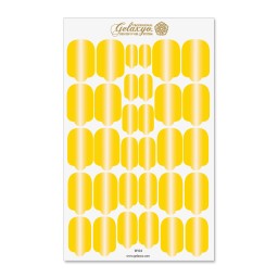 Nail Wraps Gelaxyo - W04 - Dégradé Yellow