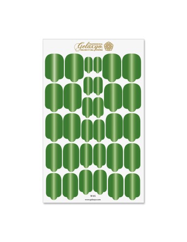 Nail Wraps Gelaxyo - W05 - Dégradé Green