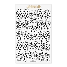 Nail Wraps Gelaxyo - W36 - Giraffe Noir