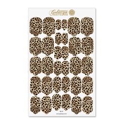 Nail Wraps Gelaxyo - W37 - Leopard Muse
