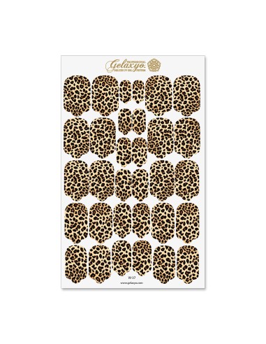 Nail Wraps Gelaxyo - W37 - Leopard Muse