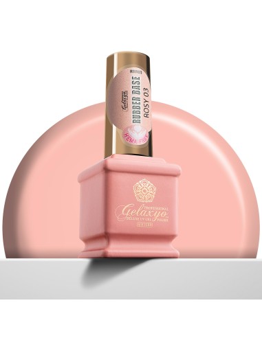 Gelaxyo Rubber Base ROSY 03 - Hema Free 15ml