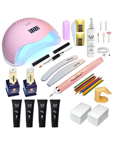 KIT POLYSTART1 ELECTRO CU LAMPĂ SUN5 PINK