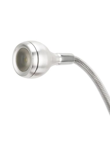 LAMPĂ UV-LED CU BRAȚ FLEXIBIL SILVER
